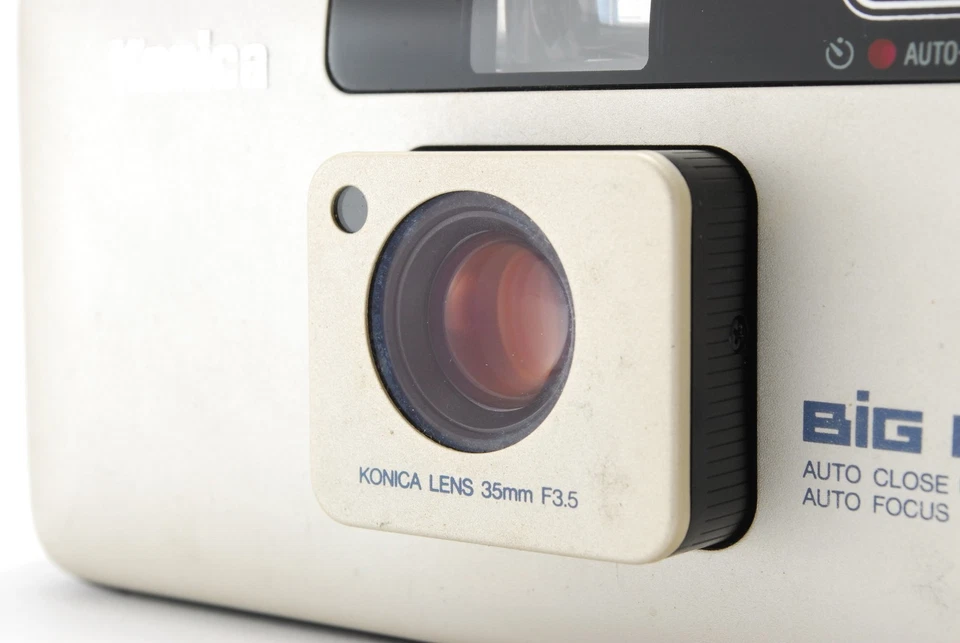 [Near MINT ]Konica Big Mini BM-201 35mm Point & Shoot Film Camera from JAPAN - Image 3 of 4