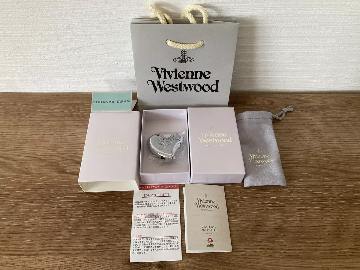 Vivienne Westwood Heart Electronic Gas Lighter Red 2025