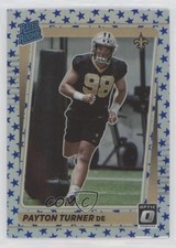 2021 Panini Donruss Optic Rated Rookie Stars Prizm Payton Turner #259 15s4