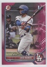 2022 Bowman Prospects Fuchsia Border 97/299 Jose Ramos #BP-129 n1u