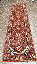 2' 7” x 10’6”ft. Vegetable Dye Hand Knotted Authentic Traditional Runner