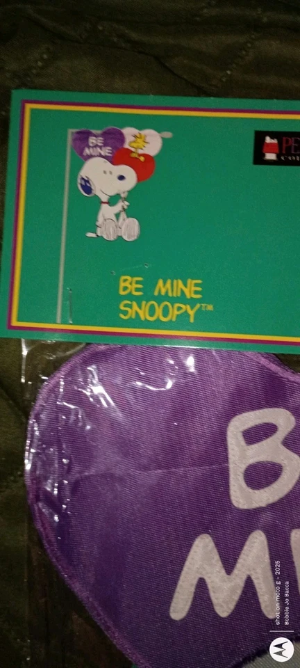 NUEVO EN PAQUETE BE MINE SNOOPY BANDERA COLOFUL 13" X 18" Foto 2 de 4