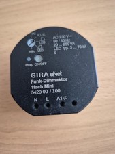 Gira 542000 Funk Dimmaktor 1f Mini 20 - 250 VA Gira eNet