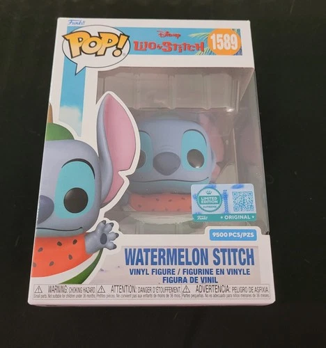 *RARE* Funko Pop! Lilo & Stitch Exclusive WATERMELON STITCH #1589 LE 9500 Pieces