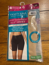 Vanity Fair Light Smoothing Slip Shorts - Beige - Size S/5 - New