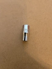 Snap On 1/4" Drive 7/32" 12PT SAE Shallow Chrome Socket TMD7