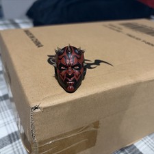 Hot Toys DX16 DX17 Star Wars The Phantom Menace Darth Maul 1 6 Head Sculpt