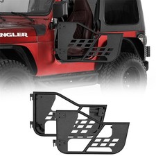 Off-road Tubular Door Guard Driver Passenger Side For Jeep Wrangler Tj 97-06 Off-road Tubular Door Guard Driver Passenger Side For Jeep Wrangler Tj 97-06