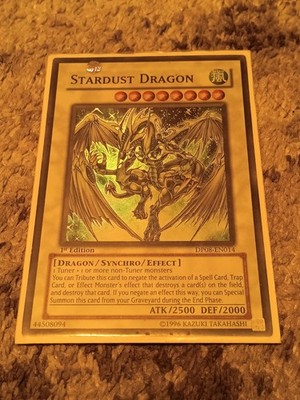 Stardust Dragon DP08-EN014 - Yusei - 1st Edition