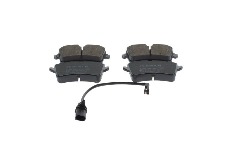 Plaquettes de frein BOSCH 0 986 494 916 pour trajets en famille