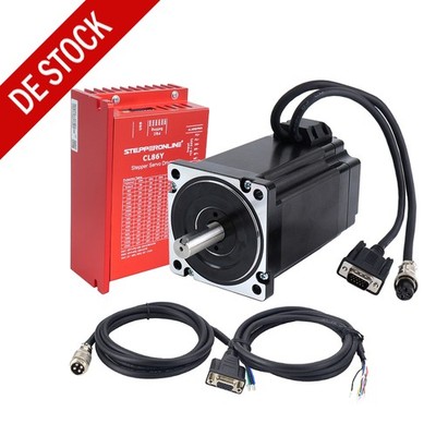 STEPPERONLINE 9Nm 1274.5oz.in Nema 34 Closed Loop Schrittmotor & Treiber CNC Kit