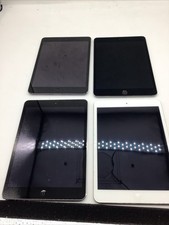 Apple iPad mini A1490 A1550 2 4th Gen Parts  Repair Lot of 4 ISSUES Bundle READ