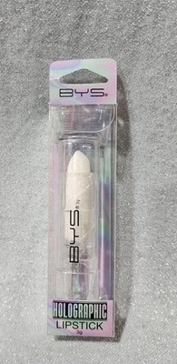 BYS Cosmetics Holographic Lipstick Shade L74 Unicorn Glitter Lipstick NIB