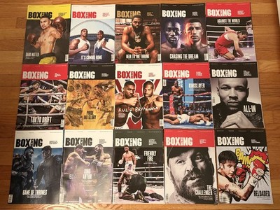 BOXING NEWS 2024 Lot 15 Issues; Canelo, Crawford, Fury, Joshua, Beterbiev, Bivol