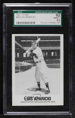Luis Aparicio #42 1977 TCMA Renata Galasso card