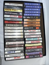 Mixed Lot Of 39 Vintage Cassette Tapes, 50  s 60  s 70's, 80's, 90's