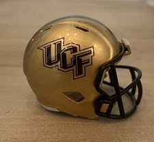 Custom UCF Knights Pocket Pro Helmet Gold Big-12