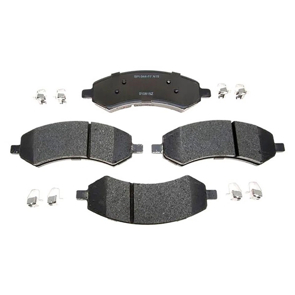 Rotores de freno delanteros + pastillas de freno metálicas y herrajes para Dodge Dakota 2005-2010 Foto 2 de 4