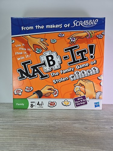 NAB-IT! Familienspiel der gestohlenen Worte - Neu Hasbro Wortspiel (Alter 8+)