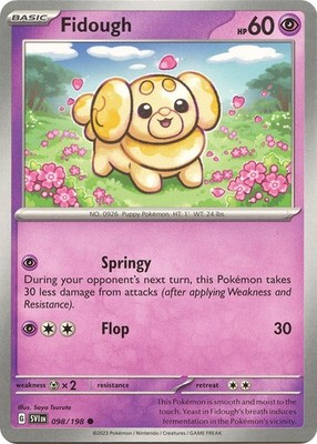 Fidough - 098/198 - 098/198 - SV01: Scarlet & Violet Base Set - NM
