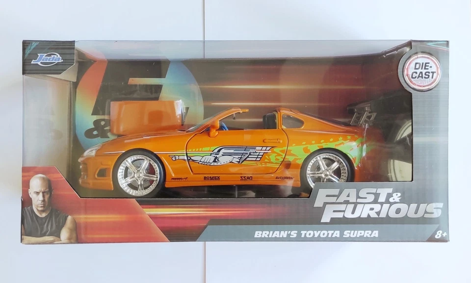 FAST & FURIOUS - 1995 Toyota Supra - Voiture Collection - Jada Toys - 1:24 - Photo 3/4