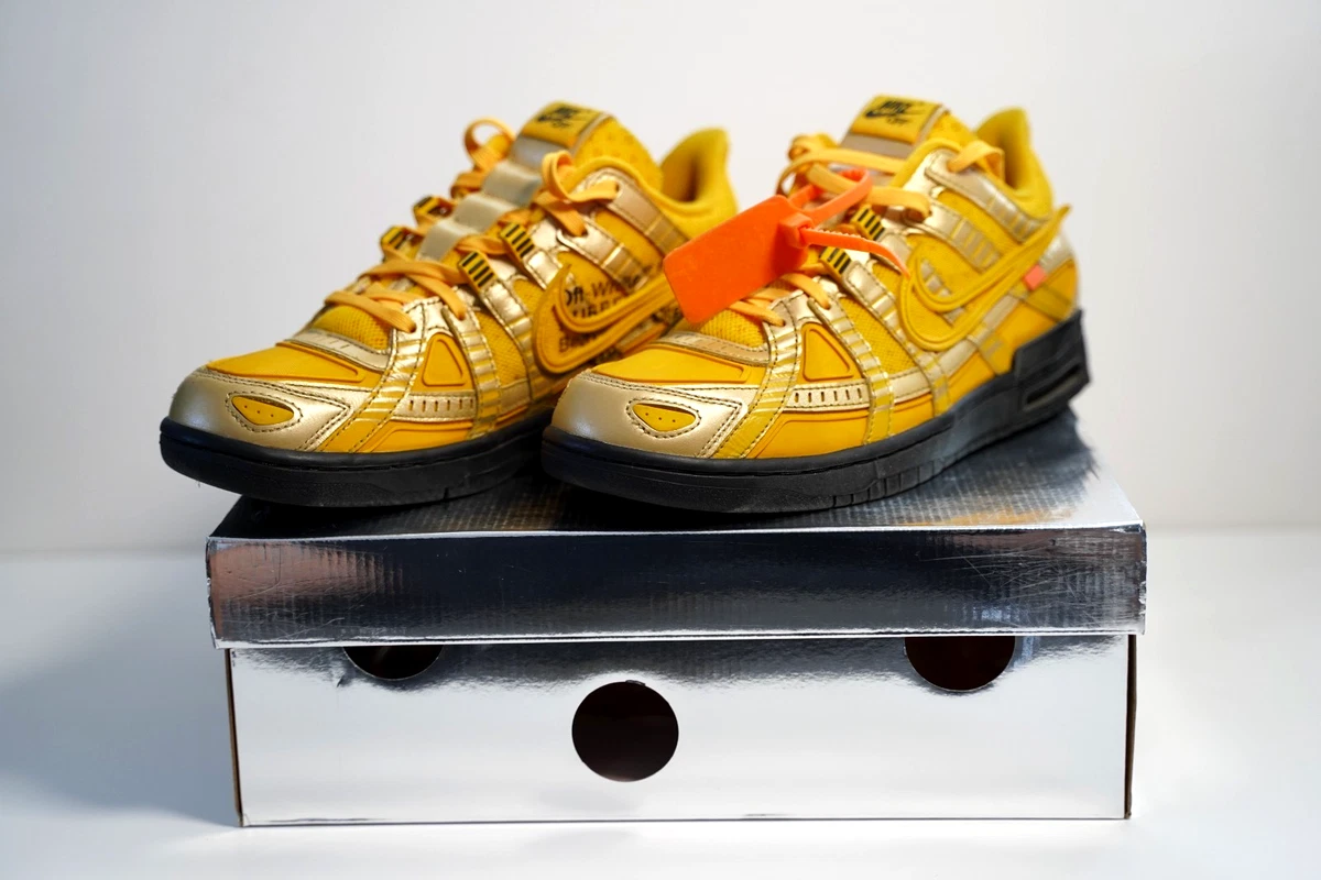 Nike Off-White x Air Rubber Dunk University Gold | eBay