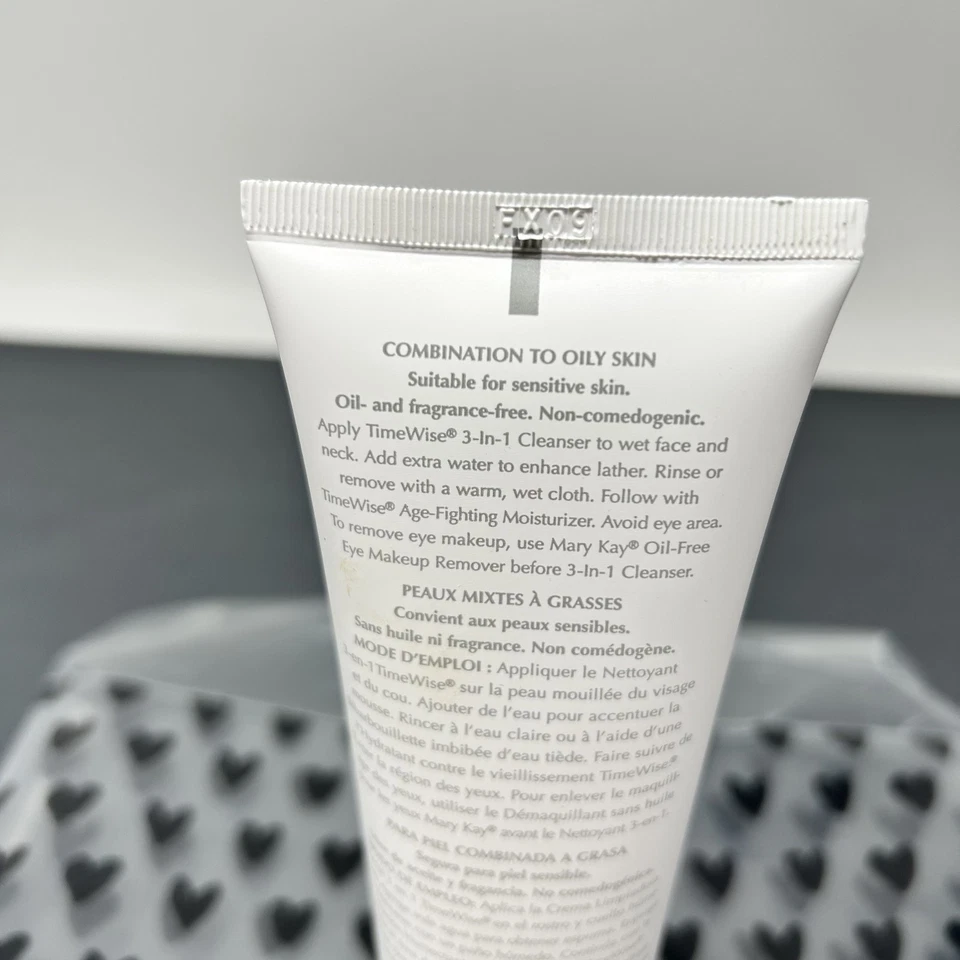无盒玫琳凯 TimeWise 三合一洁面乳组合至油性 #869200 NOS NLA — 第 2/2 张图片