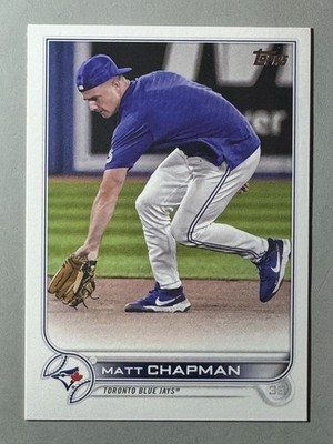 Matt Chapman 2022 Topps Image Variation SSP Update Toronto Blue Jays #US235b