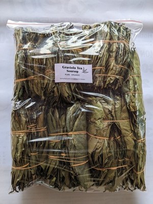 Premium getrocknete Graviola Soursop Blätter Hojas de Guanabana Kräuterteeblatt Bulk1kg