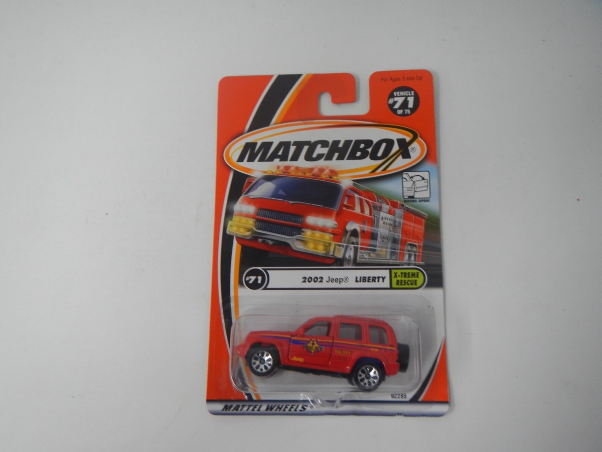 ミニカー MATCHBOX 2002 Jeep LIBERTY 1/18 Matchbox collectibles 2002 Jeep Liberty model car. 2d - Lil Dusty