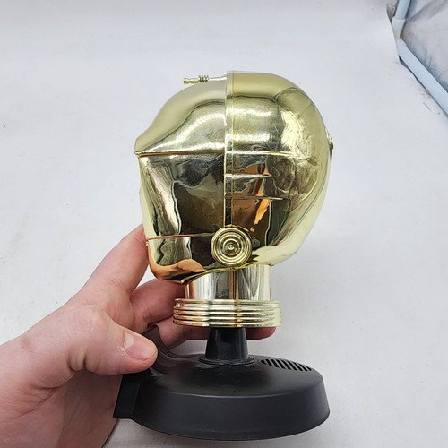 Star Wars Master Replicas Scaled C-3P0 Helmet - Radio Shack Exclusive 2007 TESTE - Picture 6 of 8