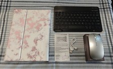 iPad Rose Gold Case With Mouse  Keyboard Combo for IPad Generation 9 10.2 inch