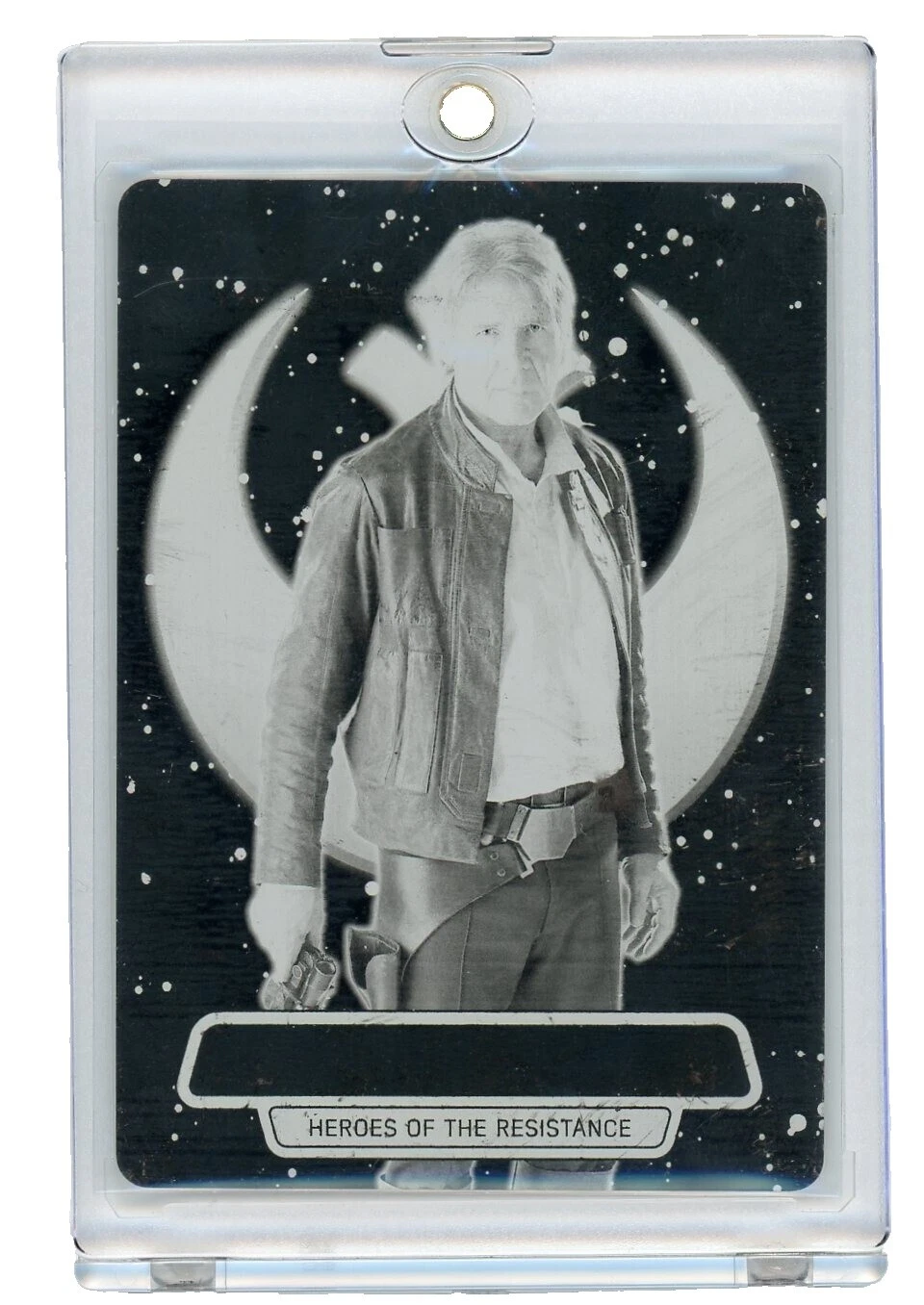 Star Wars coleccionable plancha de impresión de tarjetas de colección