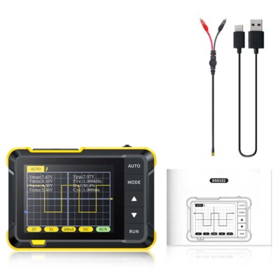 For FNIRSI DSO152 Handheld Portable Digital Oscilloscope Type C