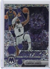 2022-23 Panini Mosaic Montage Fast Break Prizm #3 LeBron James SP