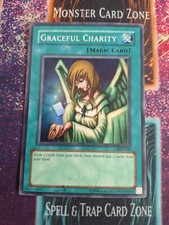Yu-Gi-Oh! TCG Graceful Charity SDP-040 Super Rare Unlimited NM/LP
