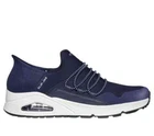 Navy Skechers Slip Ins Shoe Men UNO Soft Comfort Casual Sport Memory Foam 183006