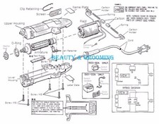 Genuine OSTER Showmaster Shearmaster Clipmaster Motor Parts 120v 220v