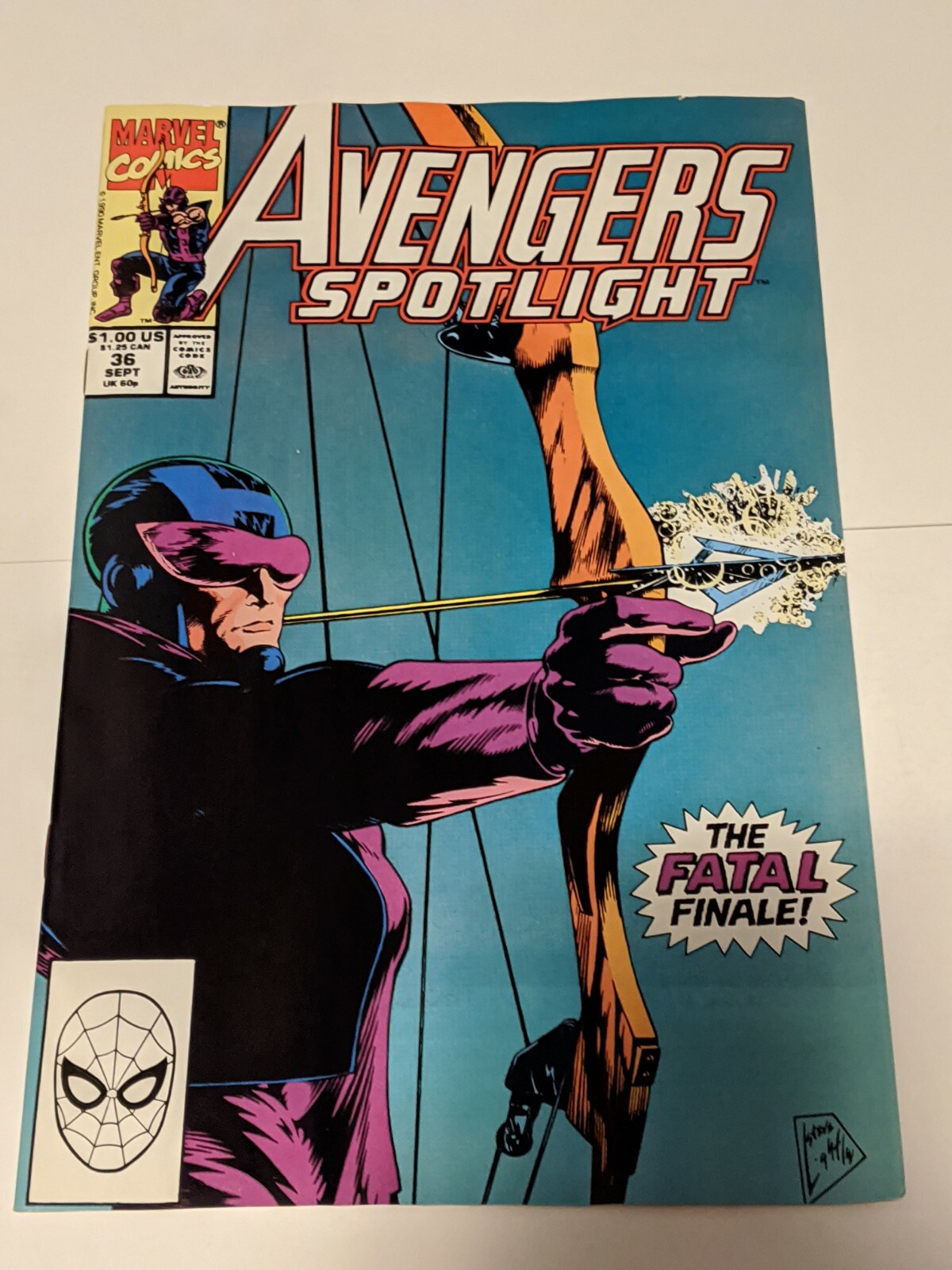Avengers Spotlight 31 April 1990 Marvel Comics eBay