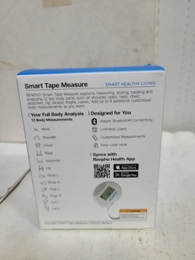 Bluetooth Measuring Tapes for Body Measuring, Weight Loss, Muscle Gain RENPHO - Image 3 of 4
