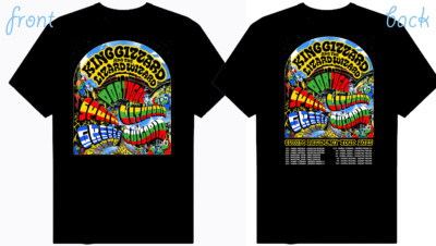 KING GIZZARD & THE LIZARD WIZARD Europe Residency 2025 Tour T-shirt