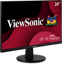 VA2447-MHU 24 Inch Full HD 1080P USB C Monitor with Ultra-Thin Bezel, Freesync,