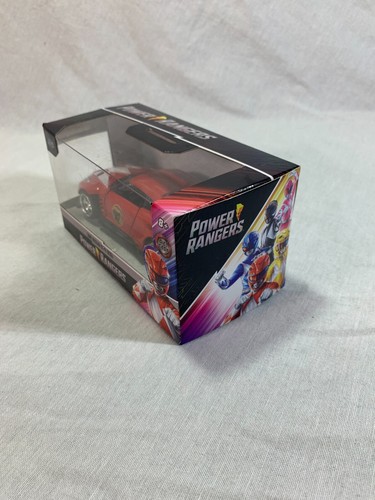 MM Power Rangers - Jada Rides Die-cast Car rojo 2009 Nissan GT-R R35 nuevo en caja - Imagen 4 de 6