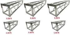 15 Ft Total Length Square Aluminum 8"x8" Bolted Type Trussing Segment Section DJ