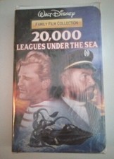 20000 Leagues Under The Sea Disney VHS Family Film Collection.Venture New Sealed