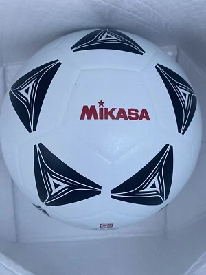 MIKASA S3000 Soccer Ball Official Licensed Product - Size 5 - WHITE/BLACK