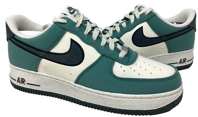 Nike Men's Air Force 1 '07 Vintage Green Sneakers Sz:9.5 #FQ8713-100 172N