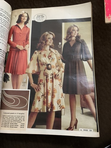VINTAGE MONTGOMERY WARD Catalog FALL WINTER 1977 Clothes Retro Furniture Decor - Picture 7 of 12