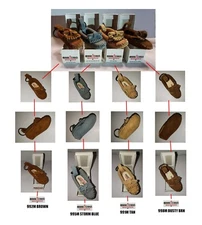 Vintage Minnetonka Leather Moccasin Keychain Keyring New in box