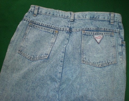Vintage Jeans Broadway Transfer Herren Totally 80’s Tapered Leg hellblau 32 x 29 - Bild 8 von 10